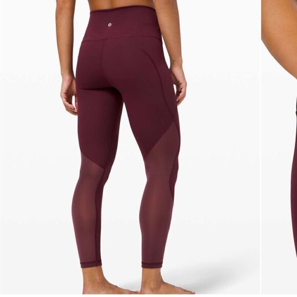 Lululemon Wunder Under High-Rise Tight 25"
*Chiffon Mesh in Purple/Plum size 4 - Picture 4 of 7